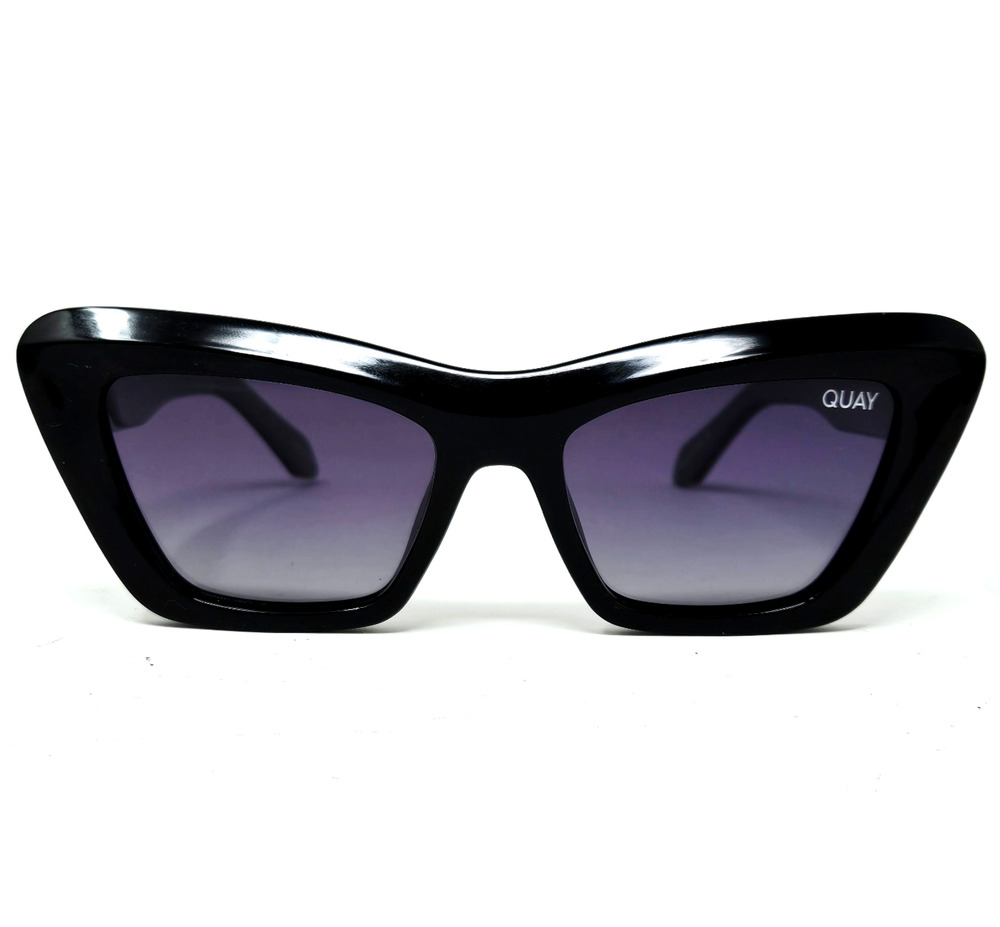 QUAY Women's On The Radio Black / Gradient Sunglasses